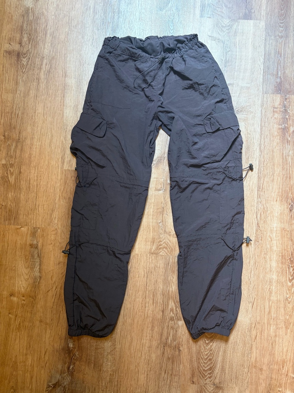Lightweight Cargo Joggers in Black